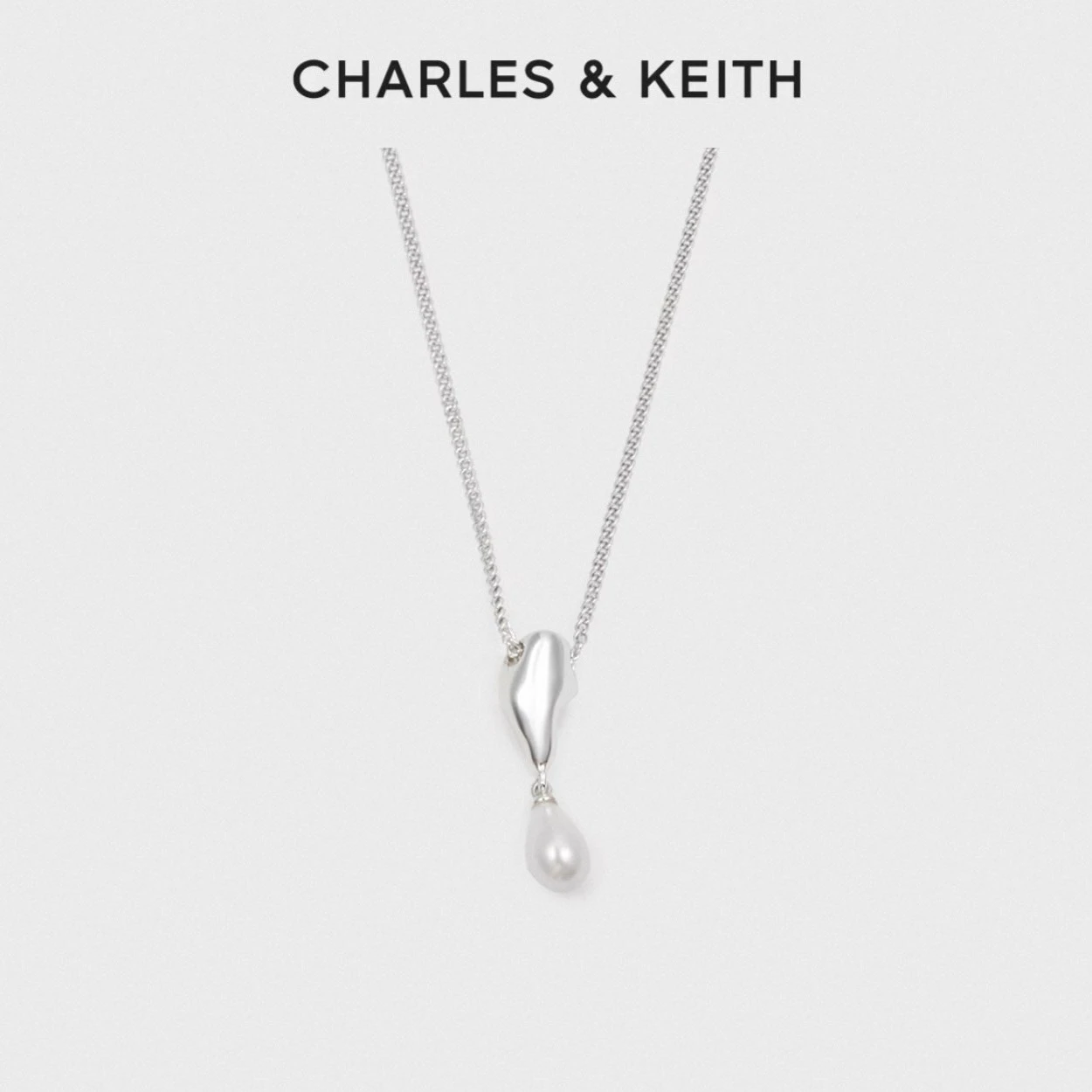 CHARLES & KEITH 小CK 月光謐語珍珠系列 項鍊