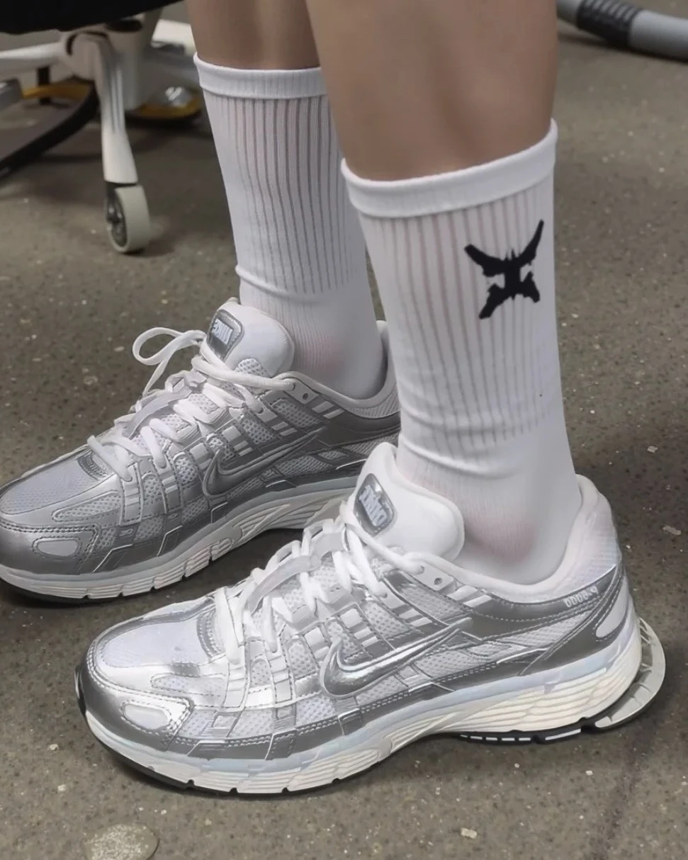 NIKE P-6000 液態白銀 女款(BV1021-106)