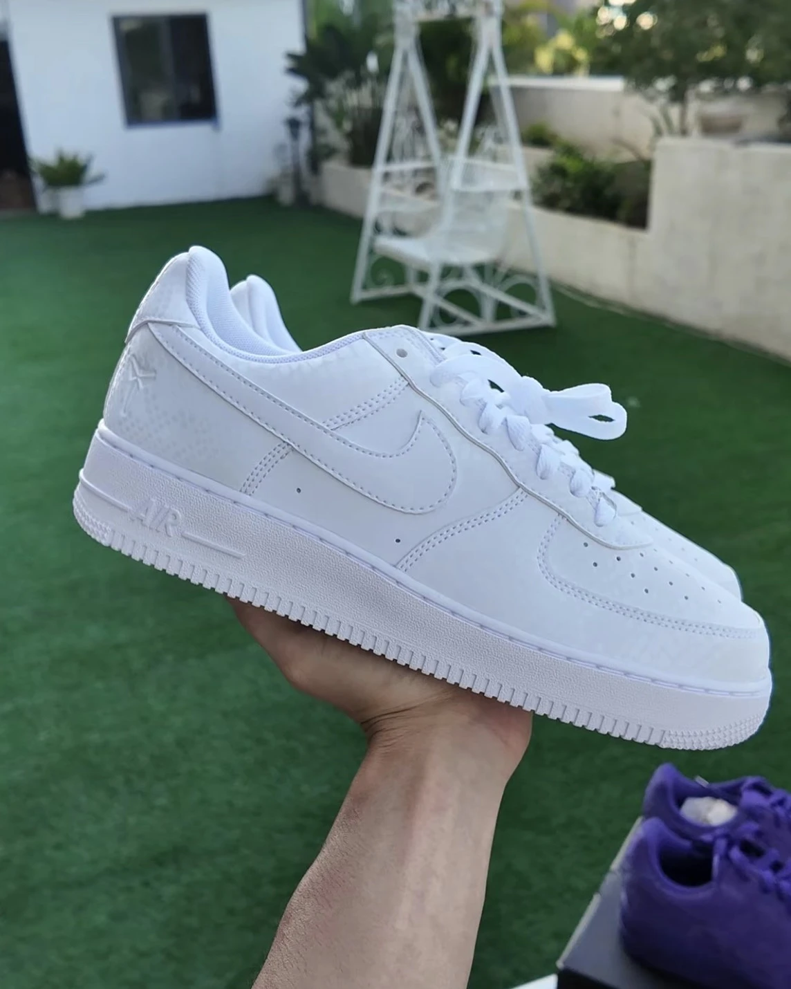 KOBE x AIR FORCE 1 "Forever White" 白曼巴 蛇麟紋(IB0018-100)