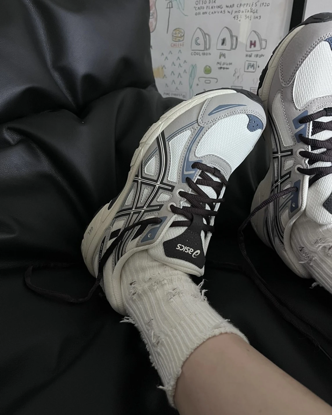 <超香折扣!>Asics Gel-Venture 6 "Grey/Black" 灰白藍 Kayano14平替 慢跑鞋 亞瑟士(1012B359-103 1011B550-100)