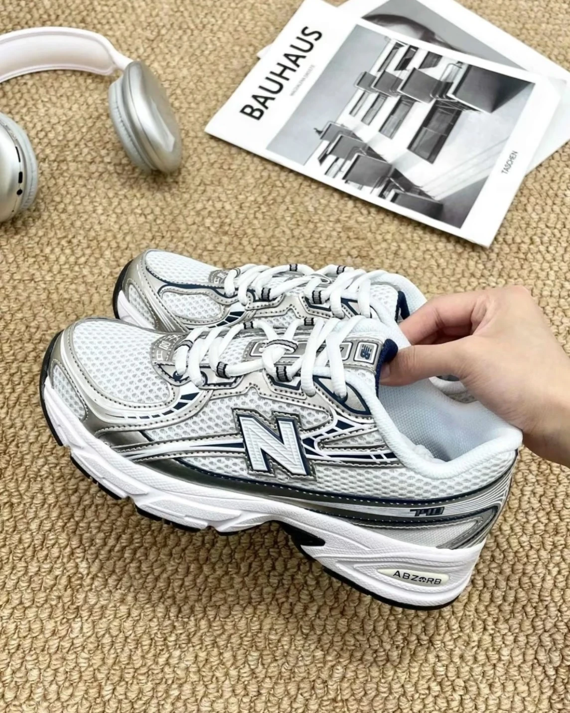 New Balance NB740 白銀 藍銀灰 Y2K (U740WN2)