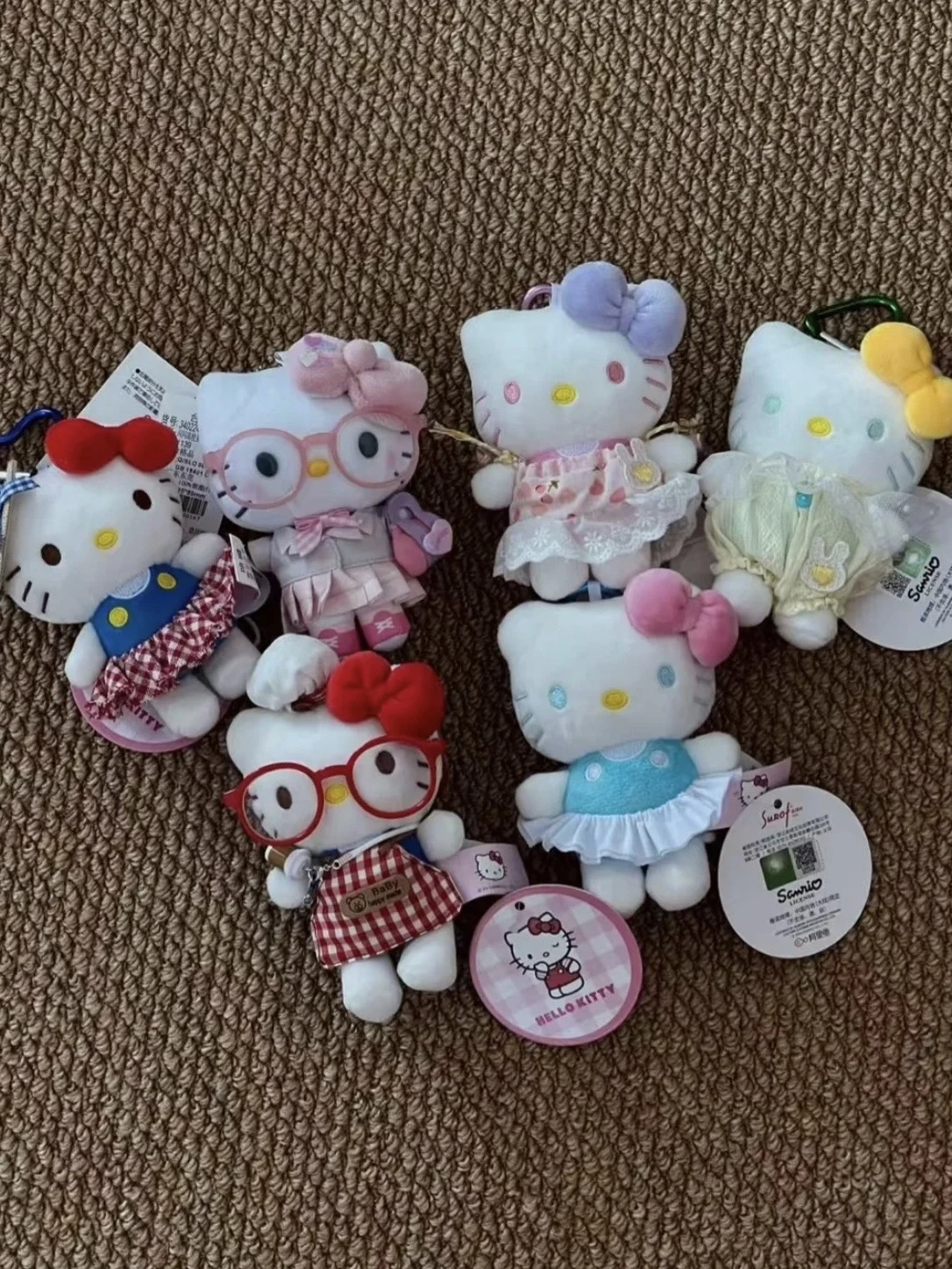 <正版販售>三麗鷗sanrio 校園可愛風系列 掛件 共九款可挑