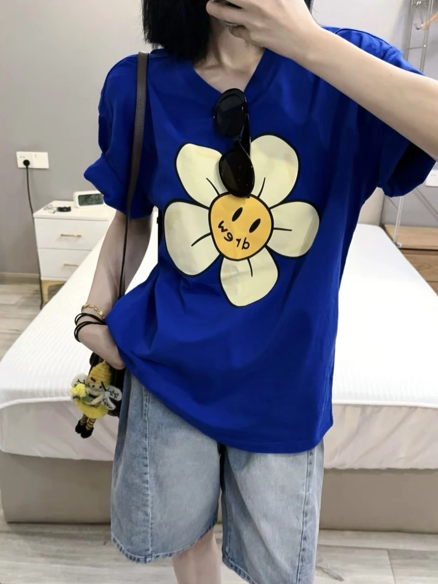 Drew House SS25 雛菊印花 短袖(3色可選)