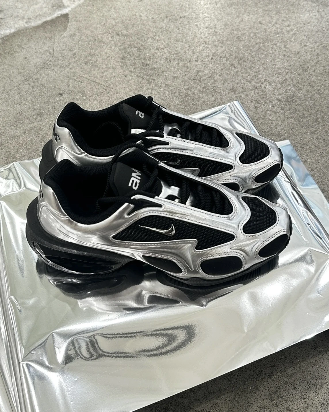 Nike Air Max Muse "Black Metallic Silver" 金屬銀黑 復古 未來感(FV1920-001)