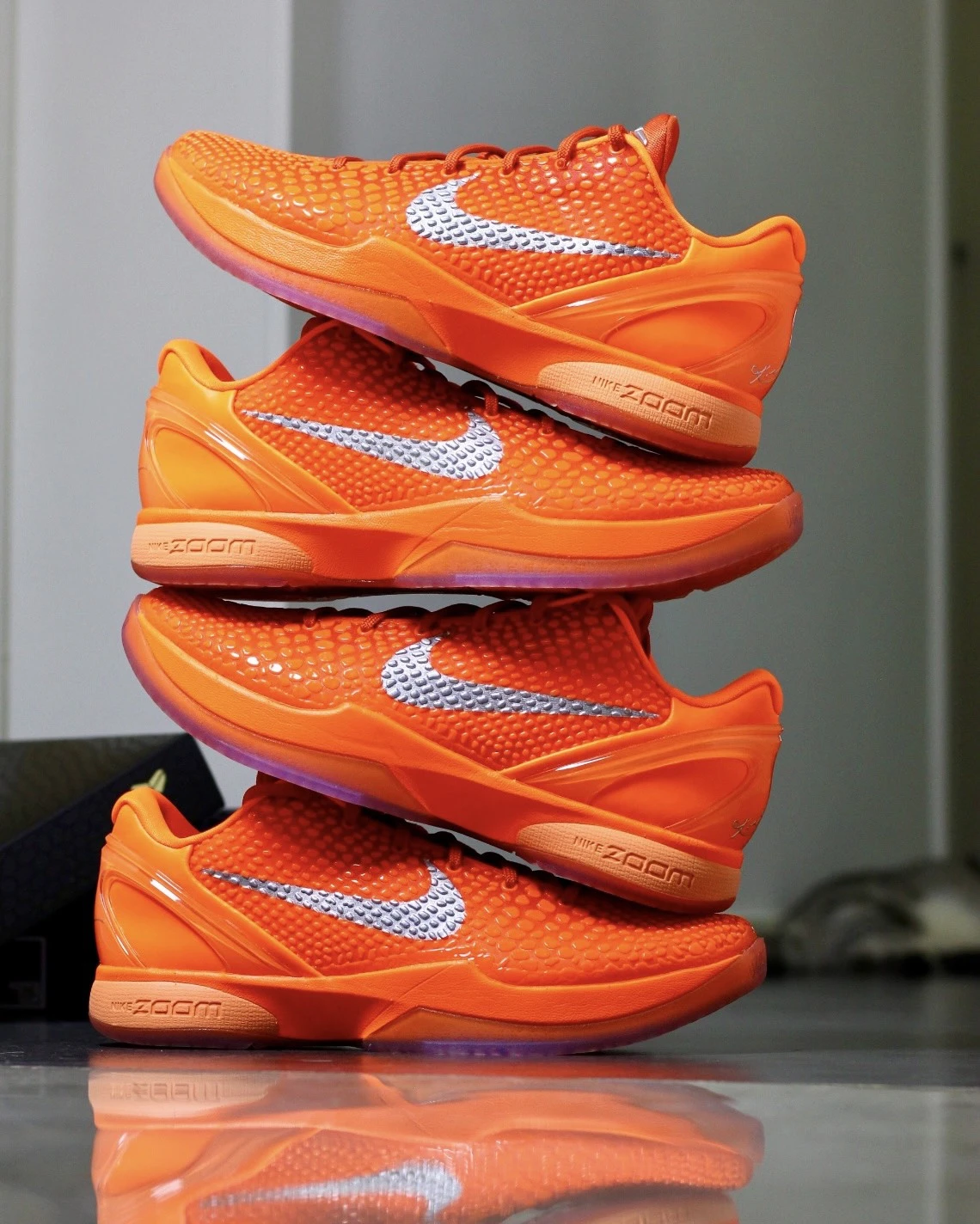 NIKE Zoom Kobe 6 Protro 'Total Orange'  暴力橙 水晶底 實戰藍球鞋(IH1871-800)