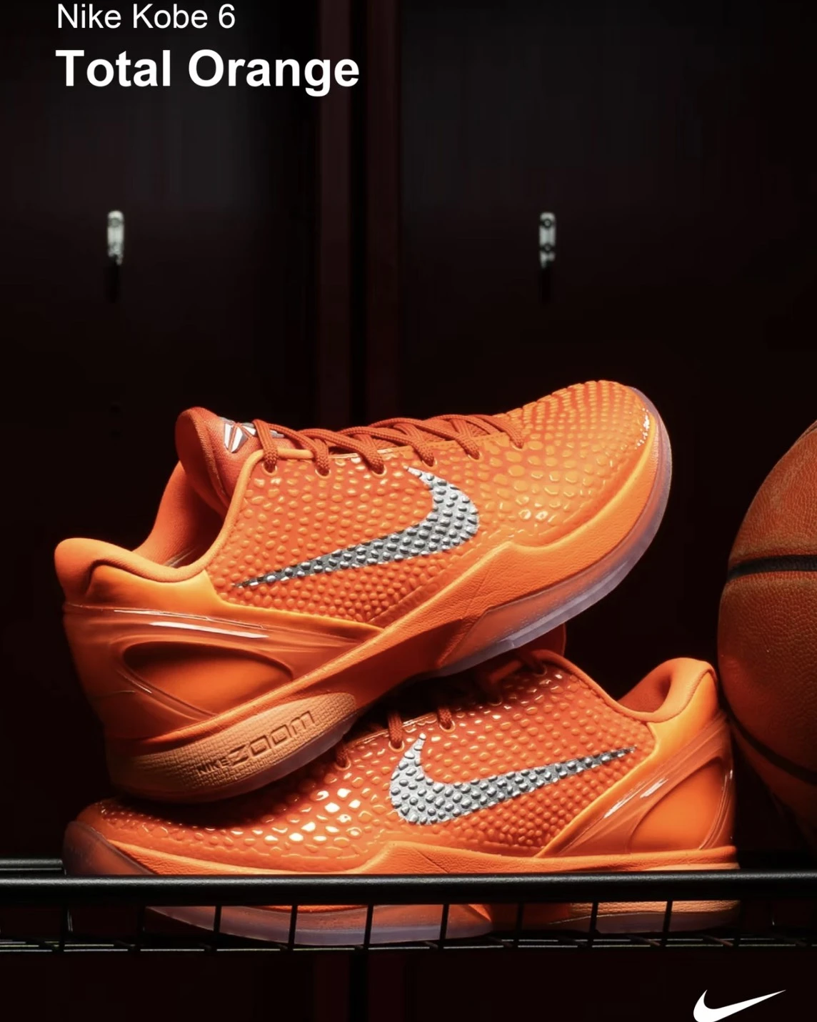 NIKE Zoom Kobe 6 Protro 'Total Orange'  暴力橙 水晶底 實戰藍球鞋(IH1871-800)