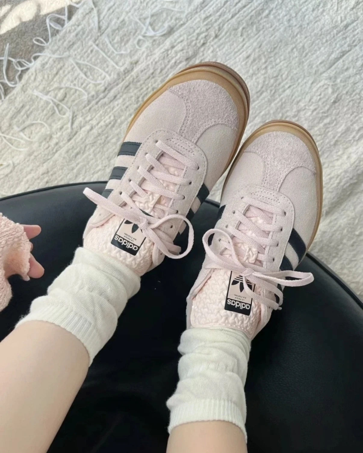 ADIDAS GAZELLE BOLD 厚底 裸粉 焦糖底 櫻花粉 (IE0429)