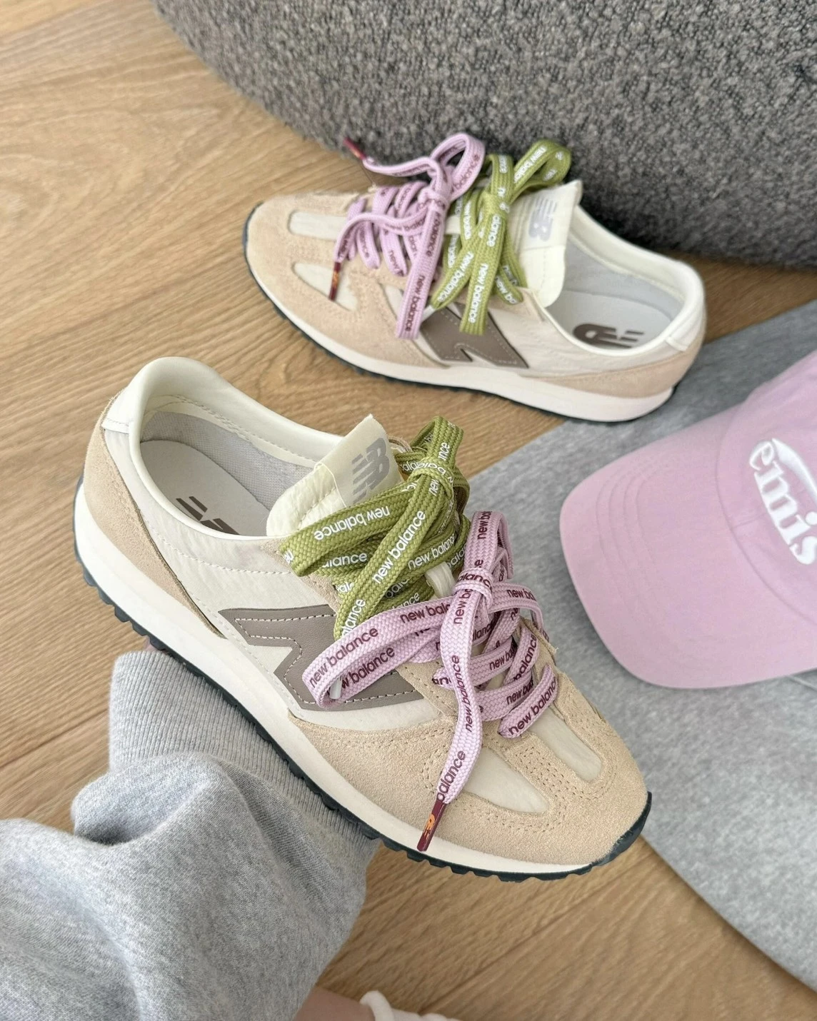 New Balance 471 米色拿鐵 麂皮 MiuMiu風(U471AI)