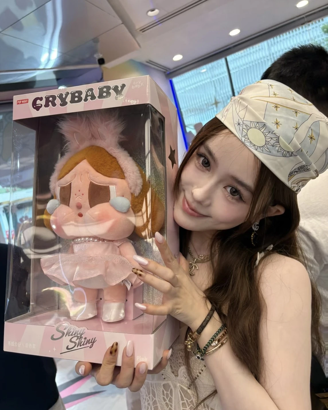 POP MART CRYBABY Shiny Shiny系列 芭蕾哭娃 毛絨公仔(兩款可選)