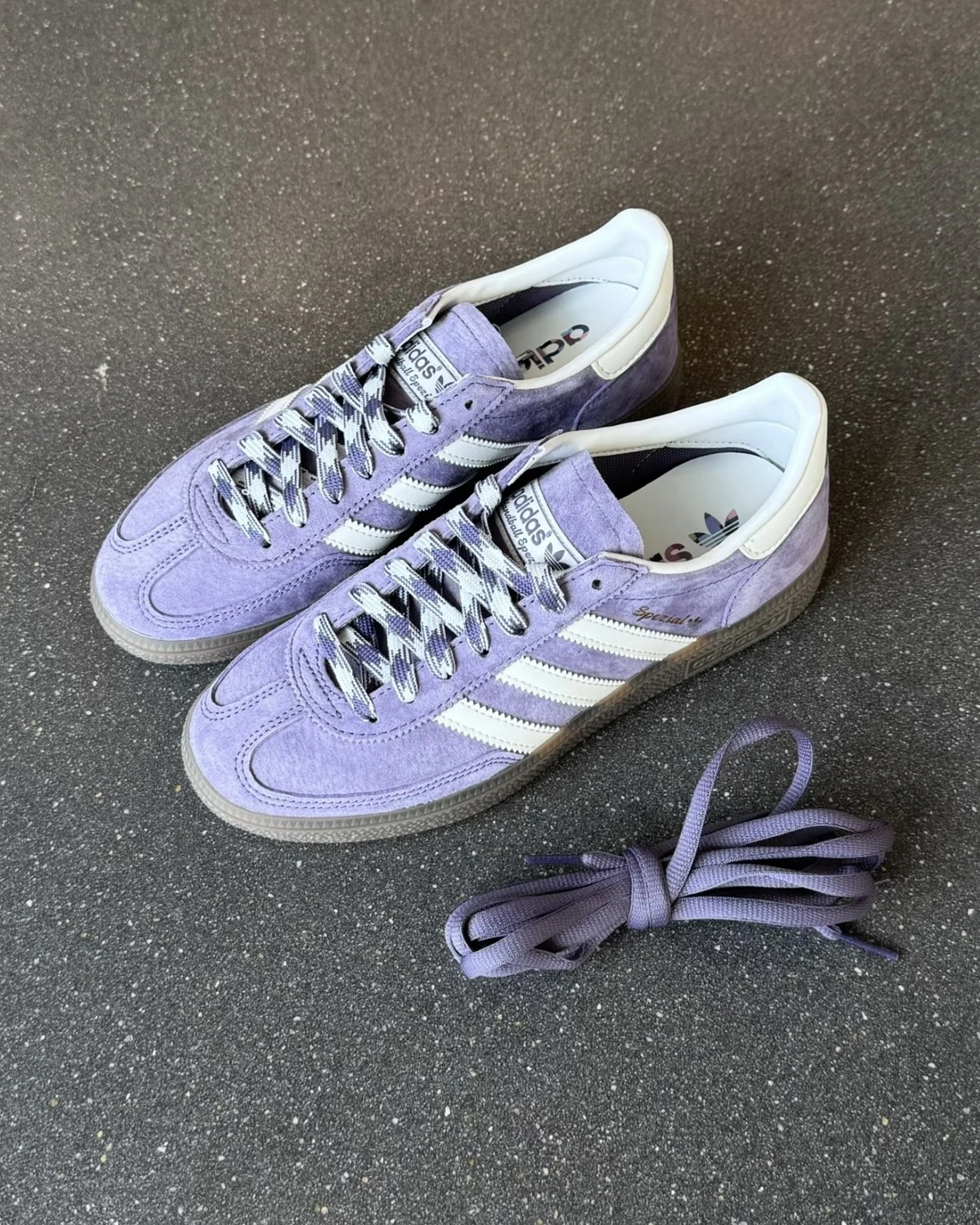 <阿迪調色盤>ADIDAS ORIGINALS HANDBALL SPEZIAL 麂皮 葡萄紫(KI5935)