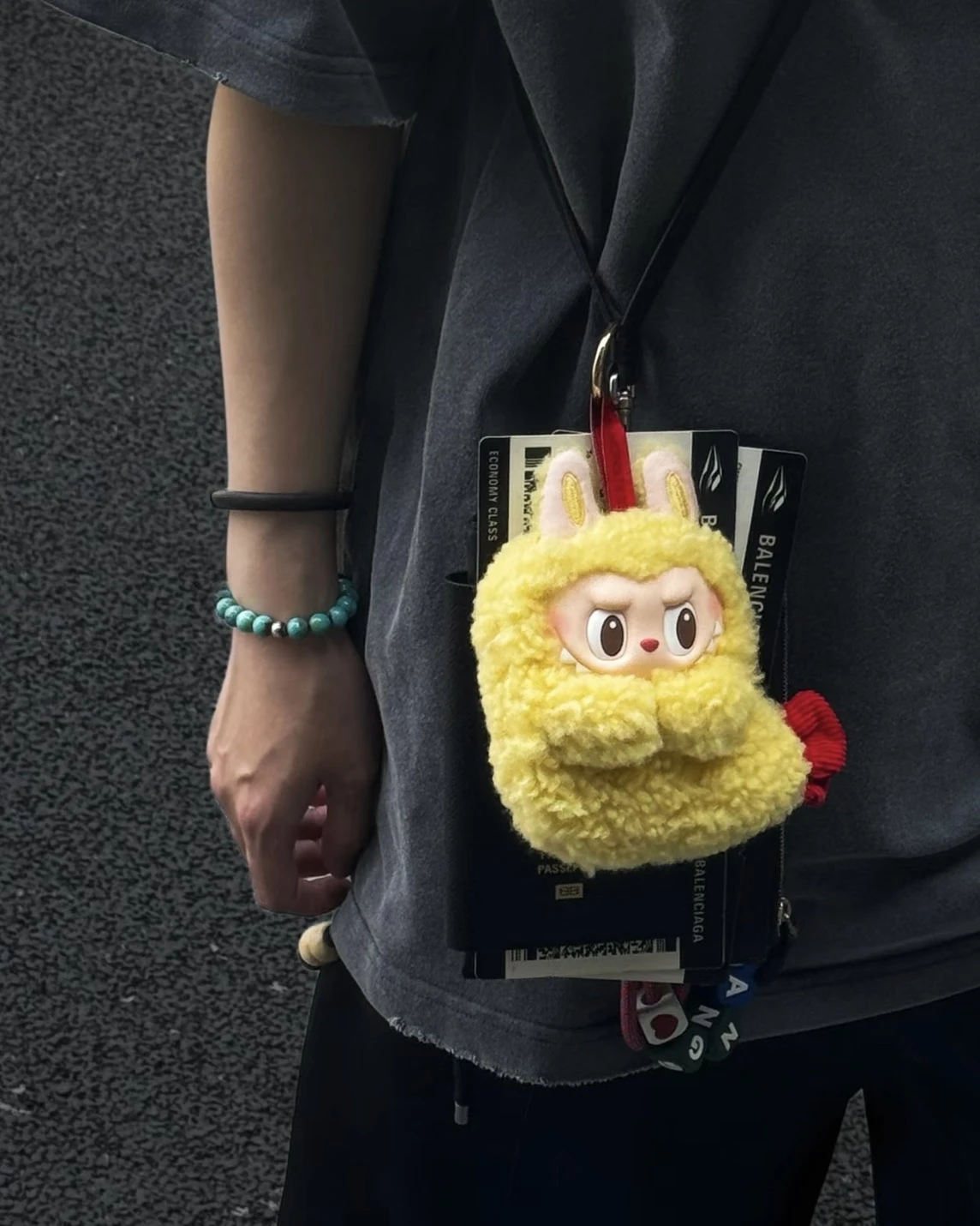 <🍤炸蝦來囉!!!>炸蝦天婦羅Labubu 耳機包 零錢包 吊飾