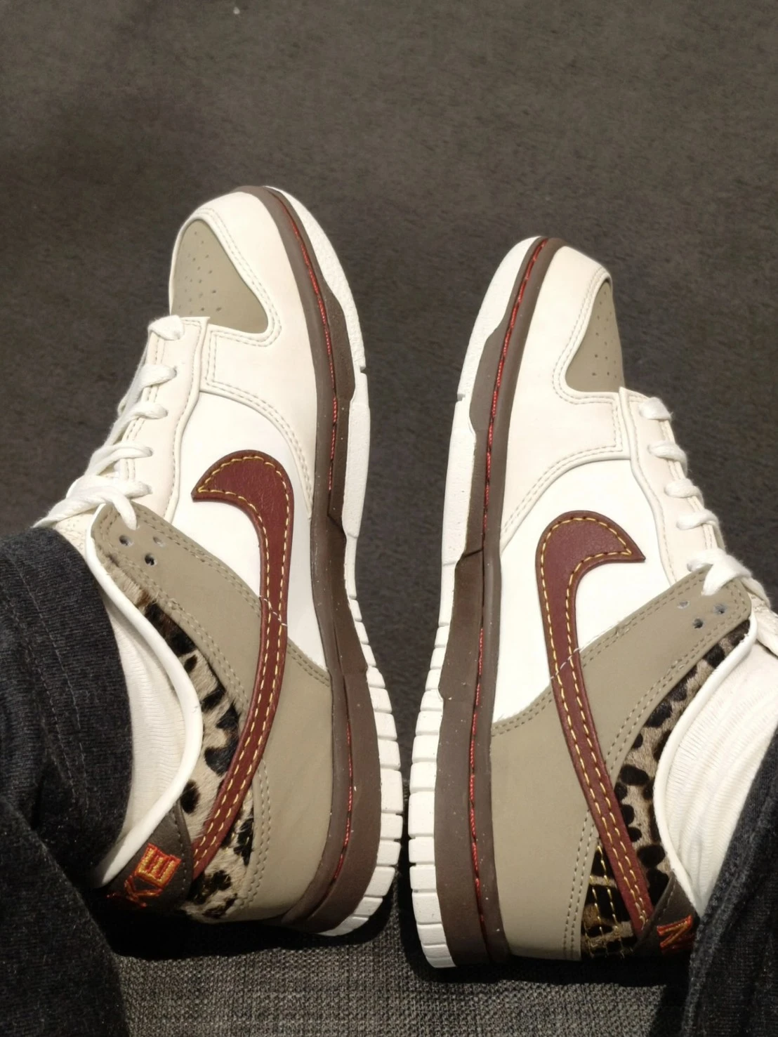 <新品上市>NIKE DUNK RETRO 摩卡 米咖 豹紋 女款 (IM6687-262)