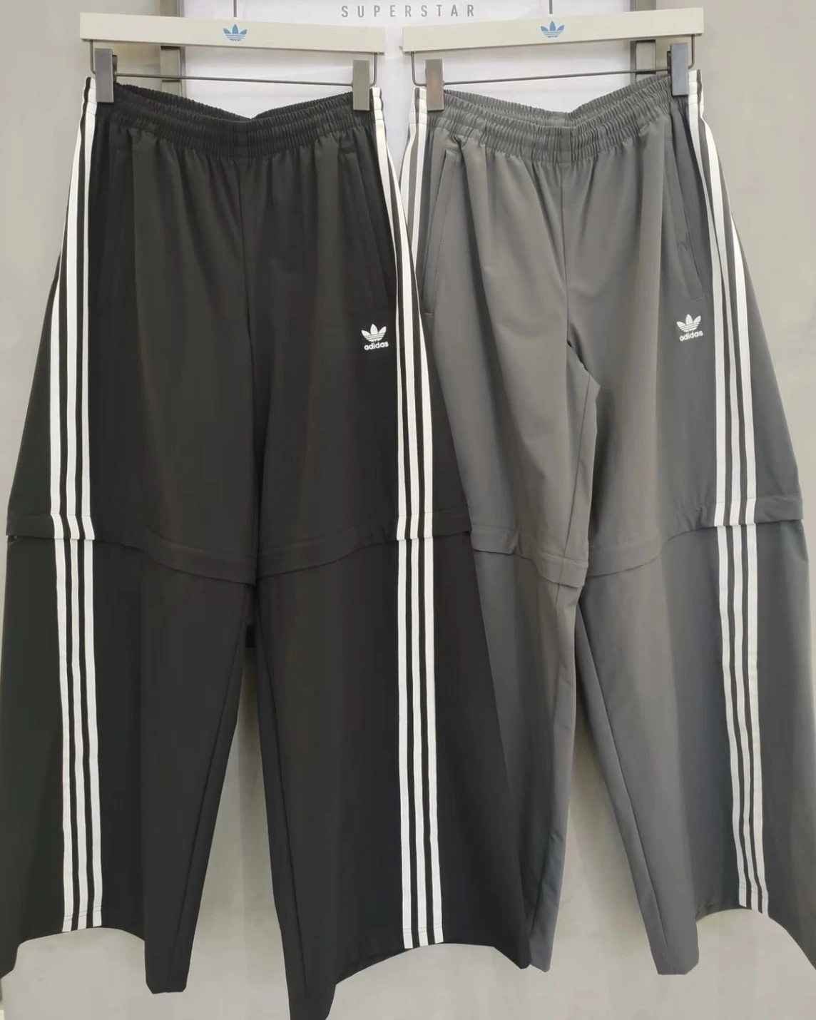 Adidas Originals OVZD ZIP OFF TP 兩截可拆式 一件兩穿 闊腿設計 經典三線褲(KA2761 KA2760)