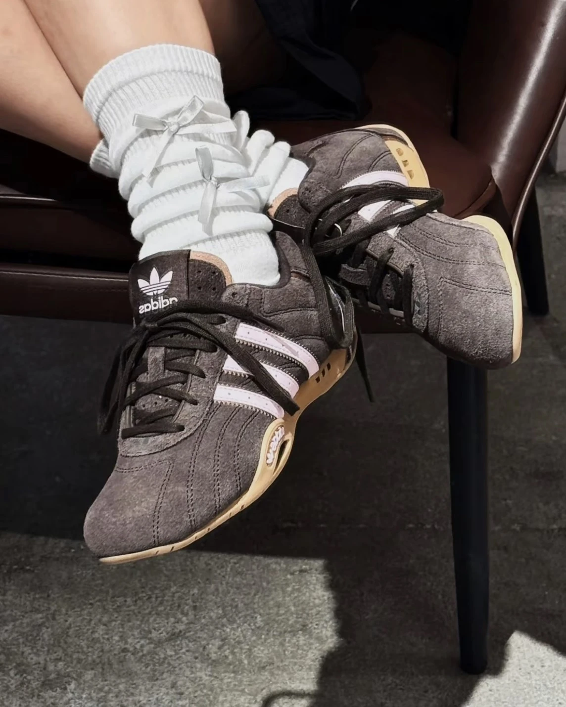 Adidas Originals ADIRACER Lo 焦糖底 麂皮咖粉 復古薄底鞋(JR8867)