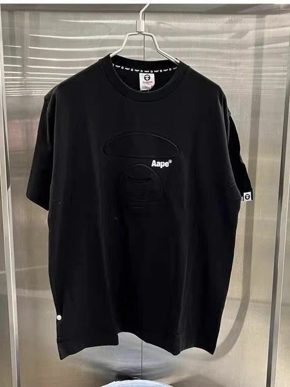 AAPE 胸前立體猿臉 大標 短袖T 3色 (1268XXK)
