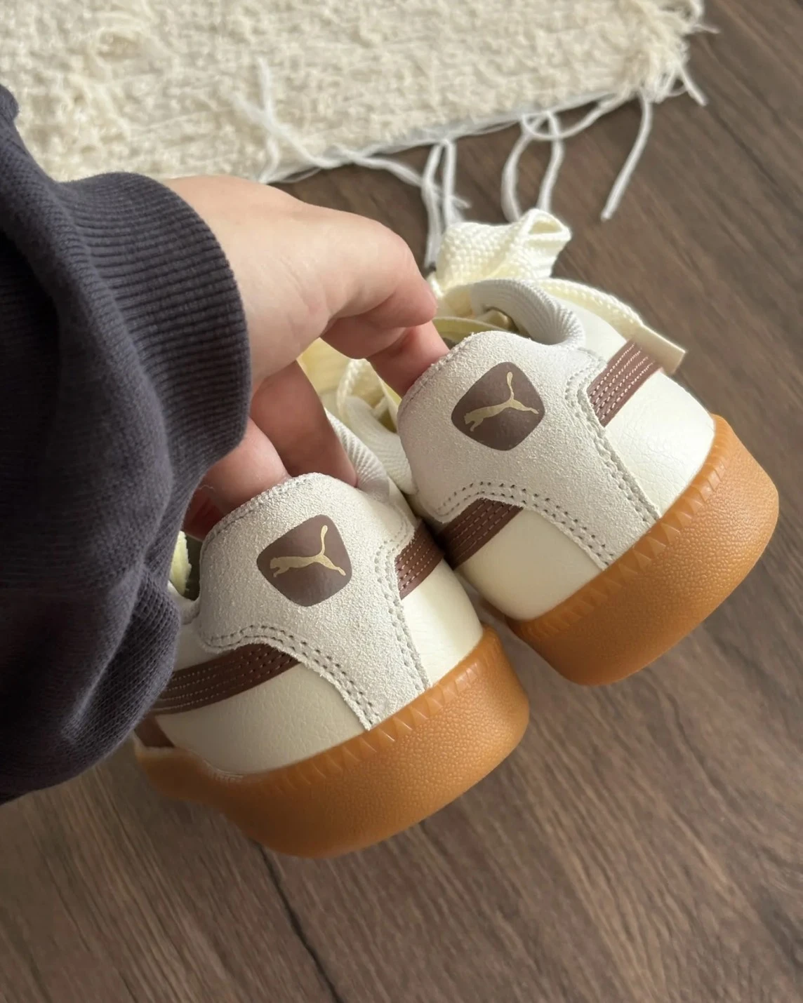 Puma 9-T SUEDE 復古 麂皮 德訓鞋 焦糖奶油(407608-01)
