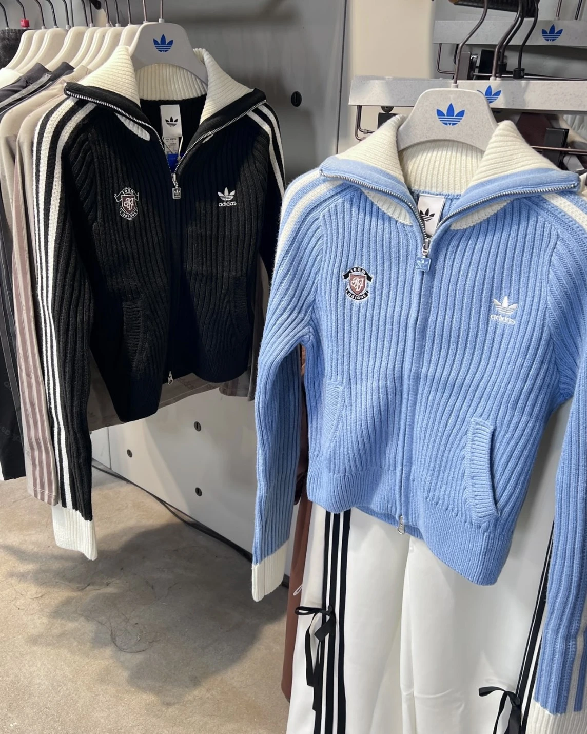 <秋季新裝>Adidas Originals FW25 TEAM FULLZIP 針織外套(KF0719 KF0718)