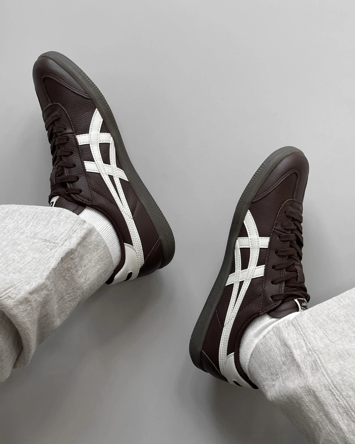 Onitsuka Tiger 鬼塚虎 Tokuten 皮革 摩卡 可可 咖啡(1183B938-201)