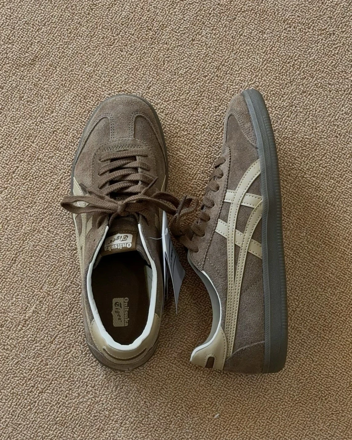 Onitsuka Tiger 鬼塚虎 Tokuten 麂皮 深棕色 可可拿鐵(1183C562-200)