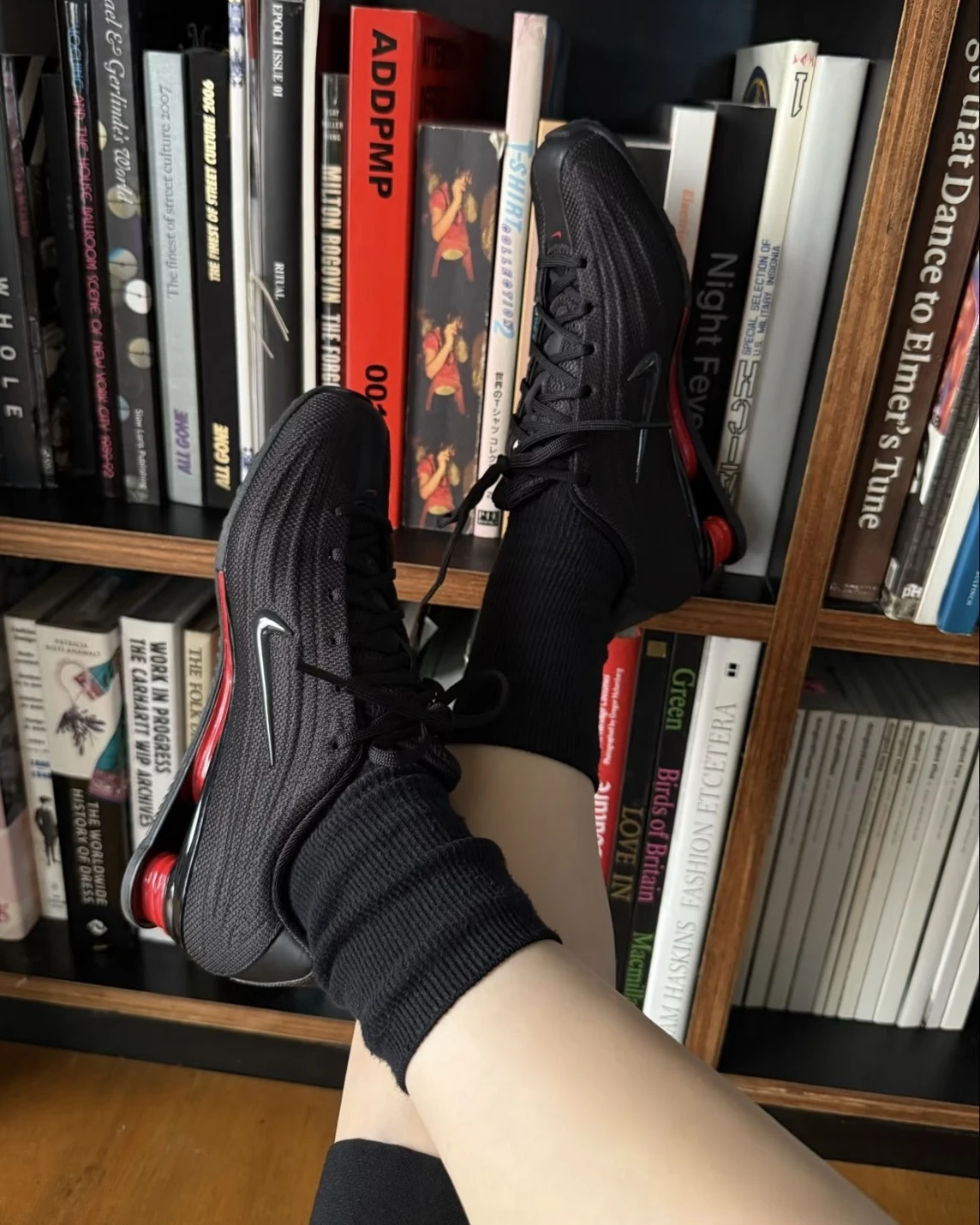 Nike Shox Z W 未來感 氣墊 彈簧鞋 薄底鞋 黑紅(HQ7540-002)