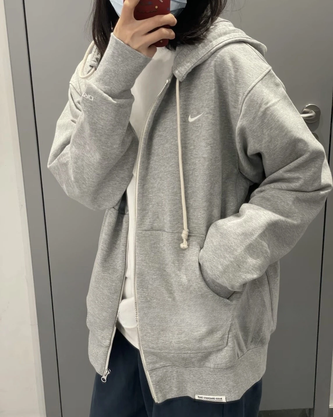 NIKE DRI-FIT 純色LOGO刺繡連帽拉鍊外套 兩色可選(DQ5817-010/063)