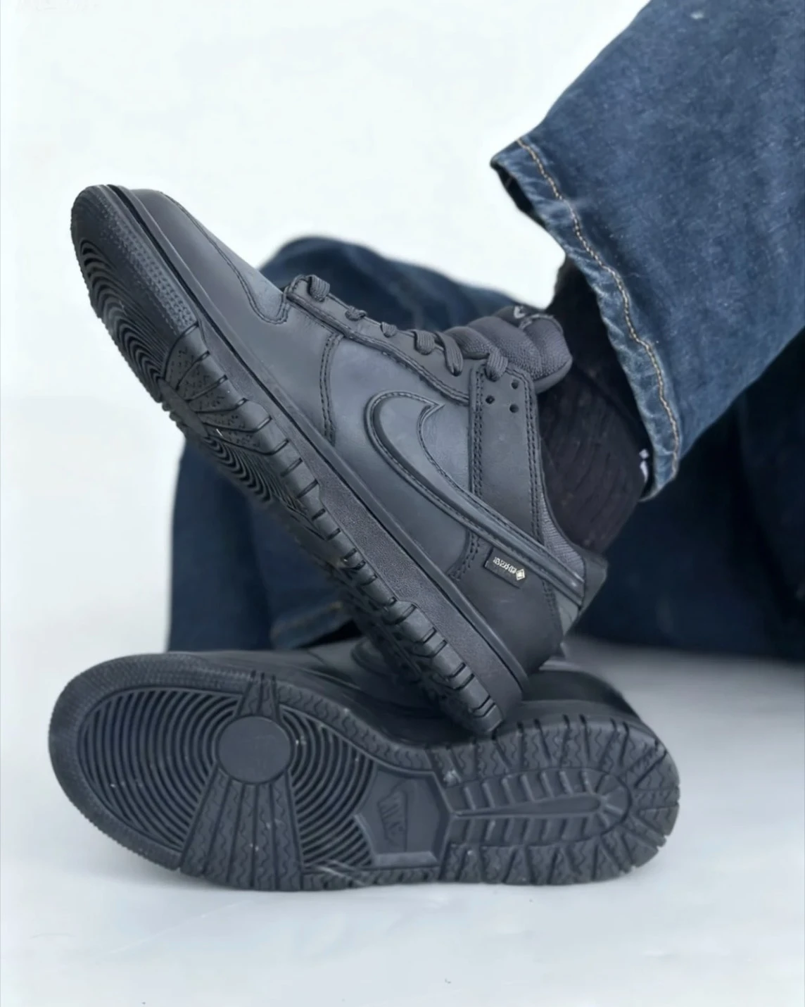 NIKE DUNK LOW  Gore-Tex "Black" 防水 全黑 消光黑(HQ2053-001)