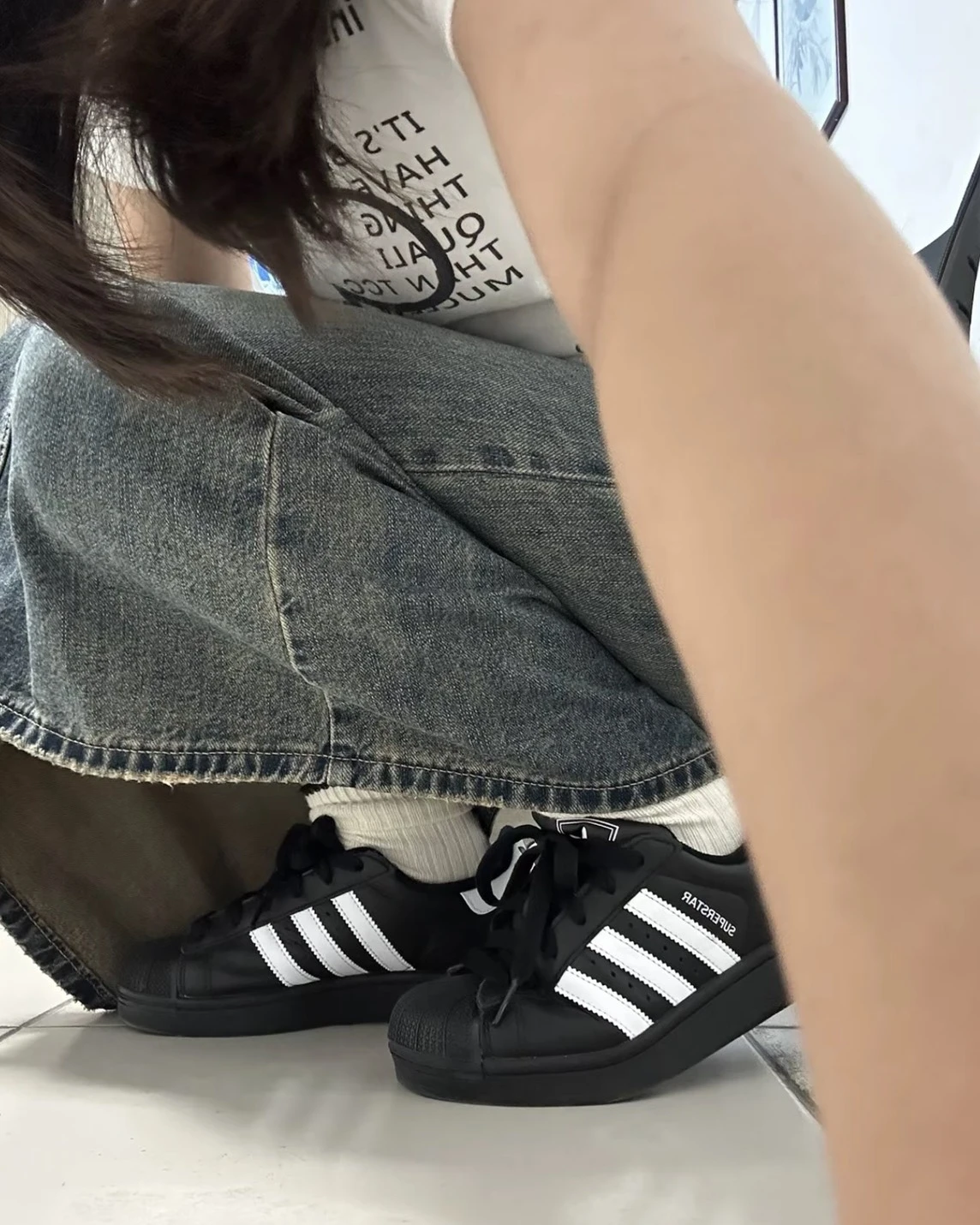 <補貨到!>Adidas Superstar II  愛迪達 黑白 Jennie同款 經典貝殼頭(JI0079)