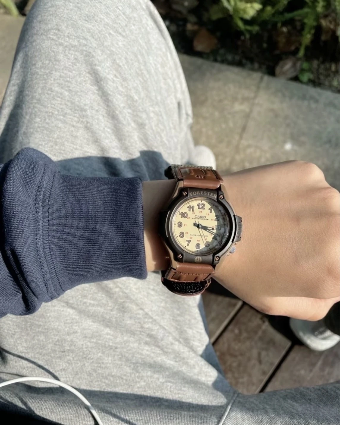 CASIO 卡西歐 YOUTH系列 圓盤三針 日系森林人