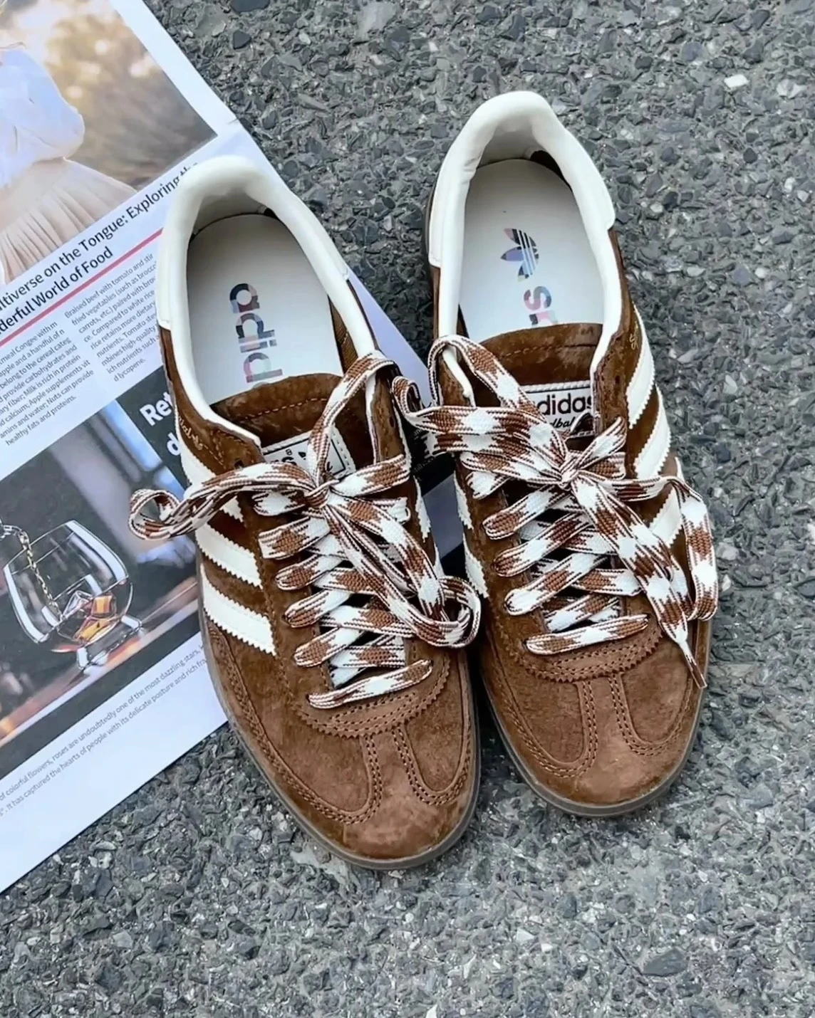 <阿迪調色盤>ADIDAS ORIGINALS HANDBALL SPEZIAL 麂皮 焦糖棕(KI5938)