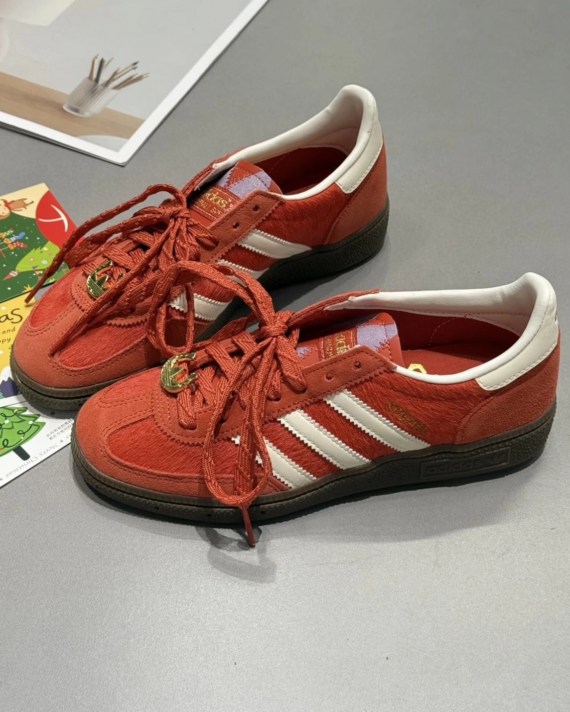 <馬年限定>Adidas Originals Spezial CNY馬年限定 復古 德訓鞋(KJ6299)