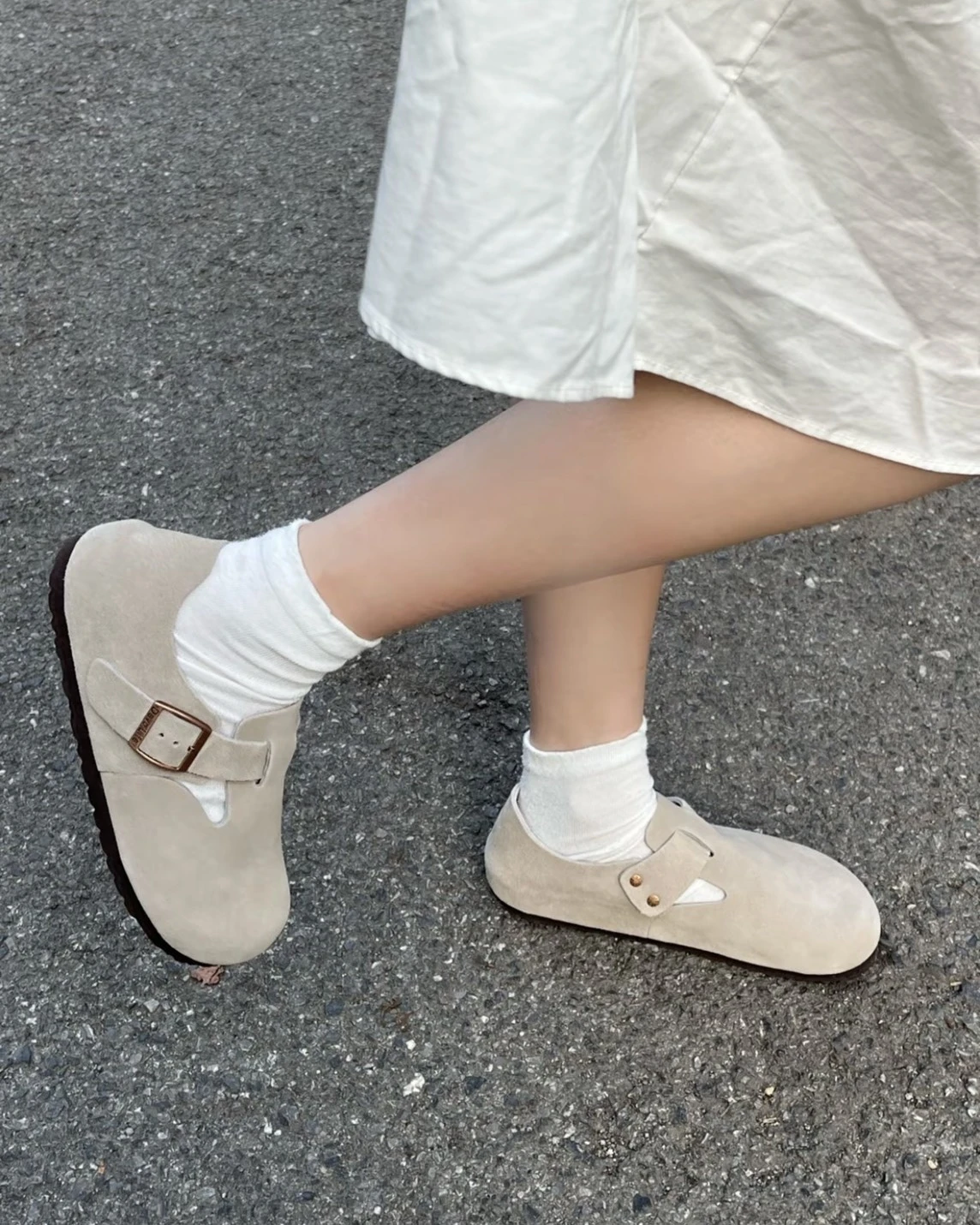 <🔥暖腳神器>Devo Life 平替UGG 反絨麂皮 加絨 加厚 羊毛 全包 懶人鞋 勃肯鞋(四色可選)