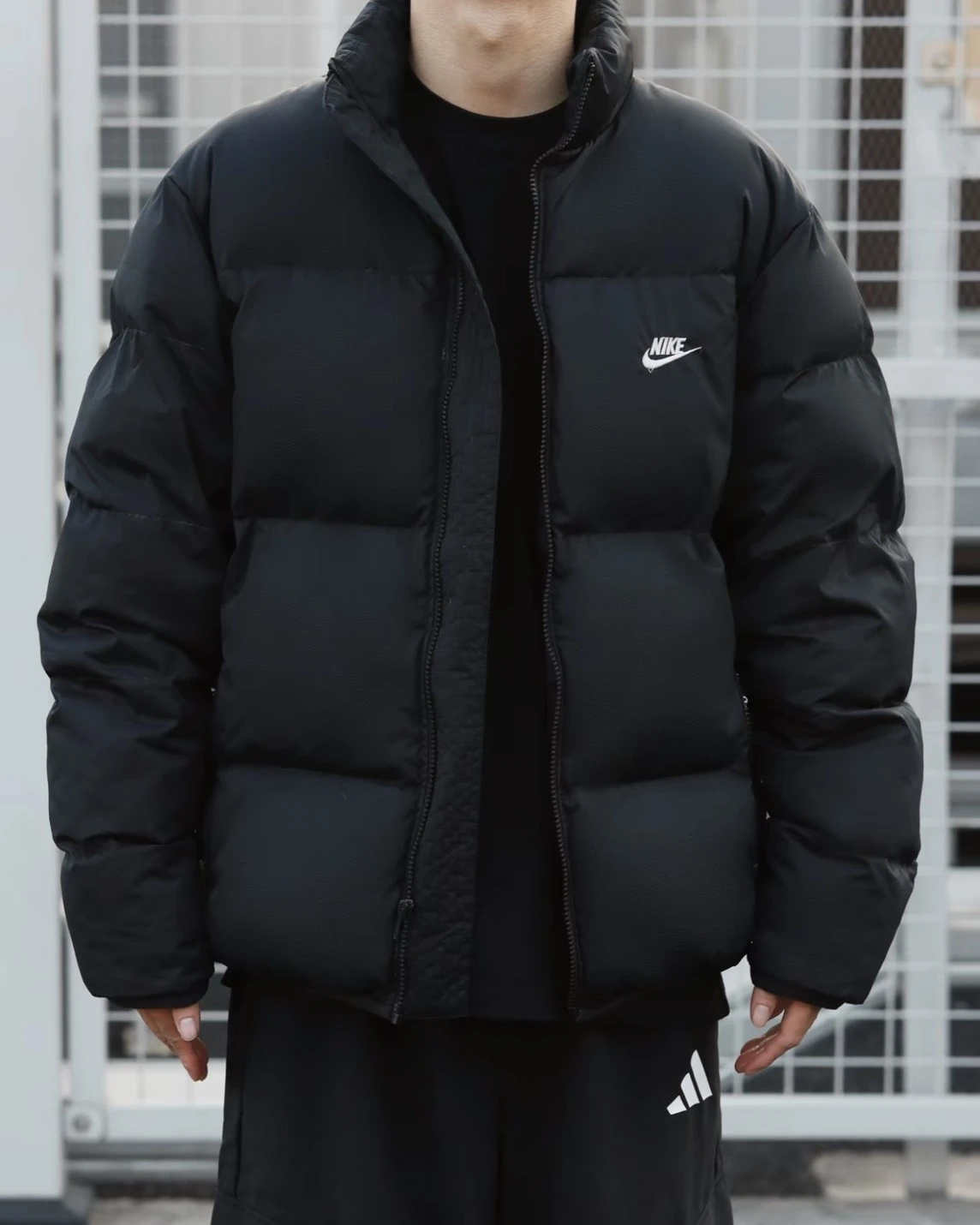 Nike Sportswear Club 寬鬆 刺繡LOGO 防潑水 羽絨外套(IB2976-010)