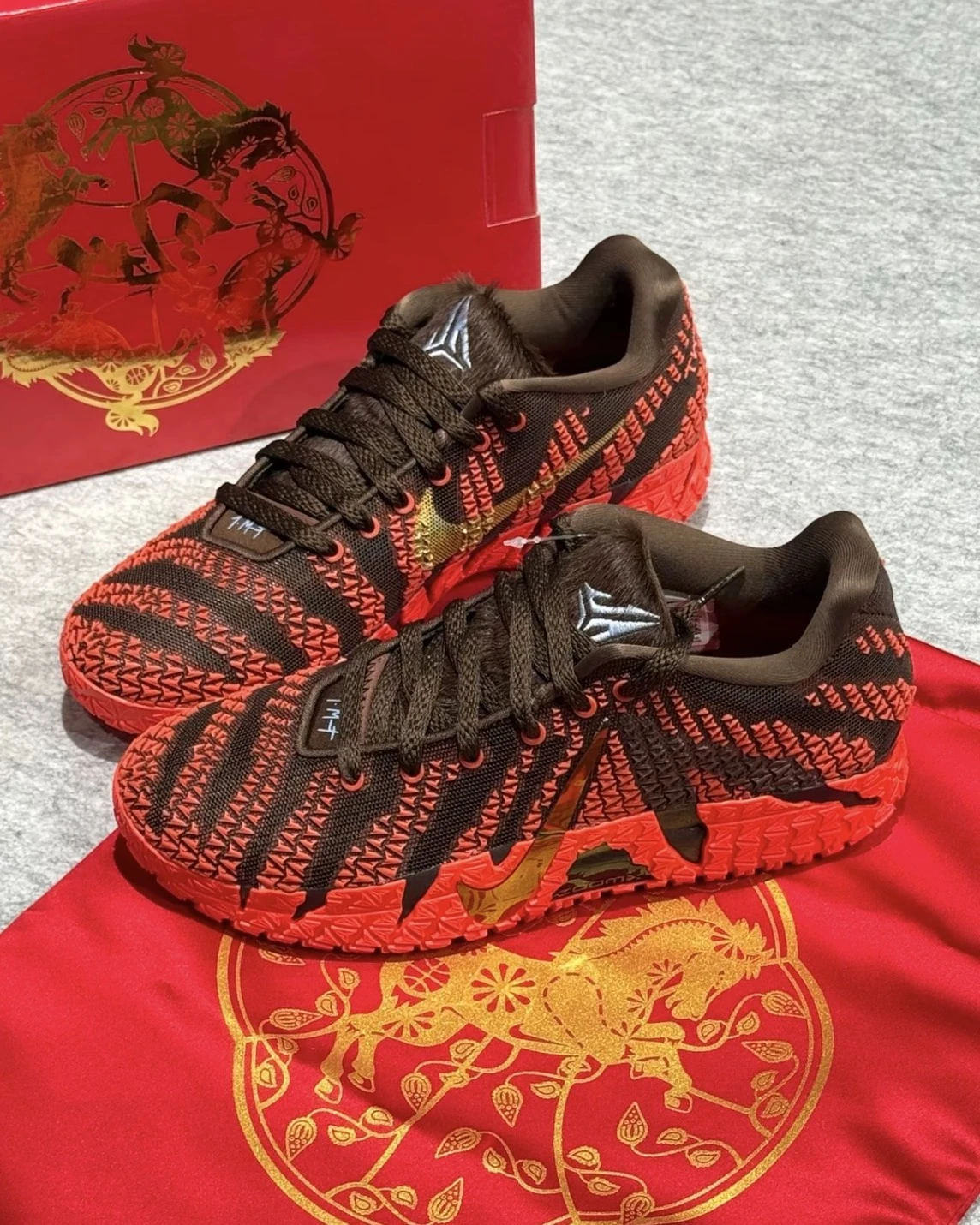NIKE JA3 "Year of the Horse" 馬年限定 一馬當先 莫蘭特三代 XDR 實戰籃球鞋(IB6509-200)