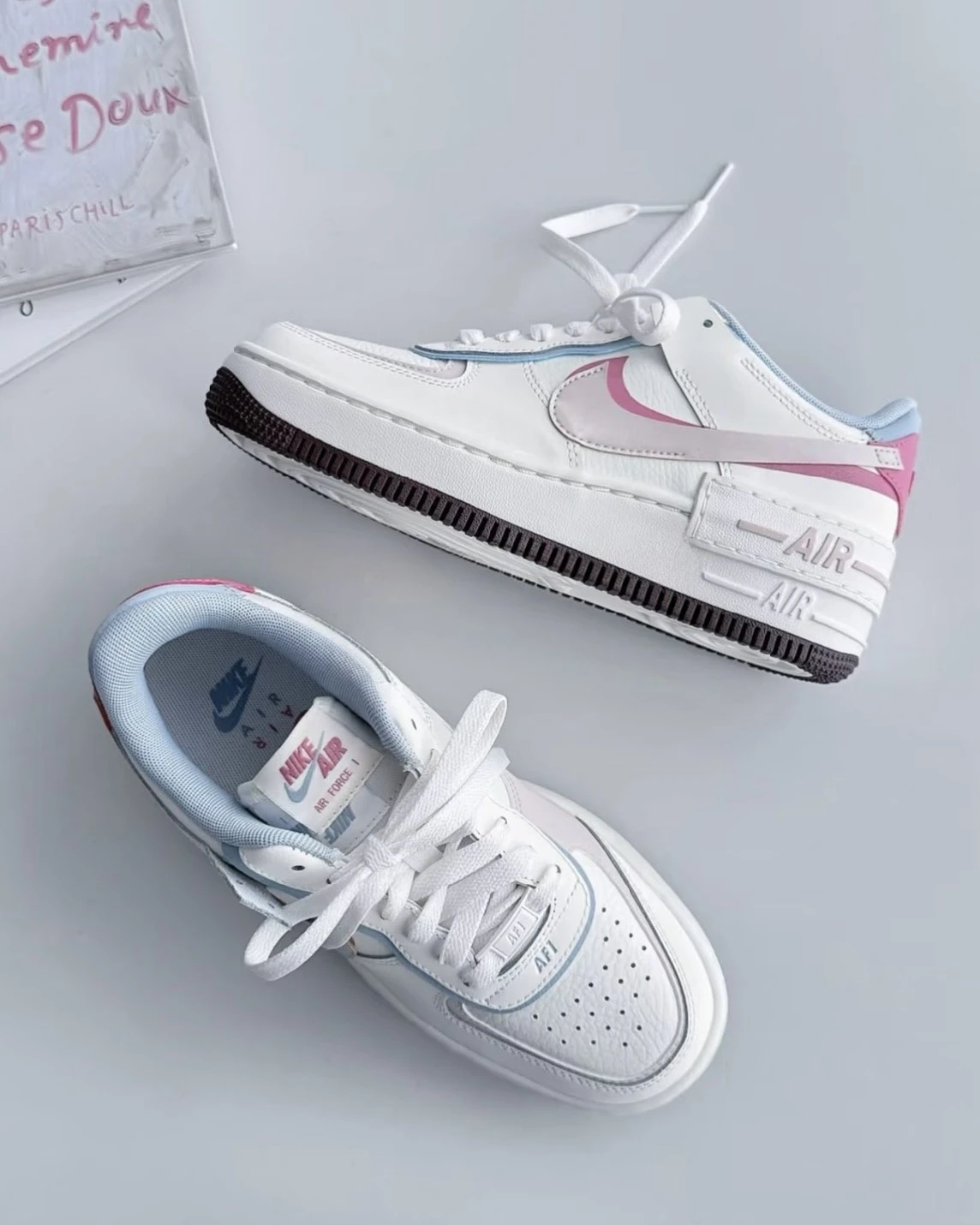 NIKE AIR FORCE 1 "Valentine's Day" 情人節限定款 馬卡龍(IQ9803-161)