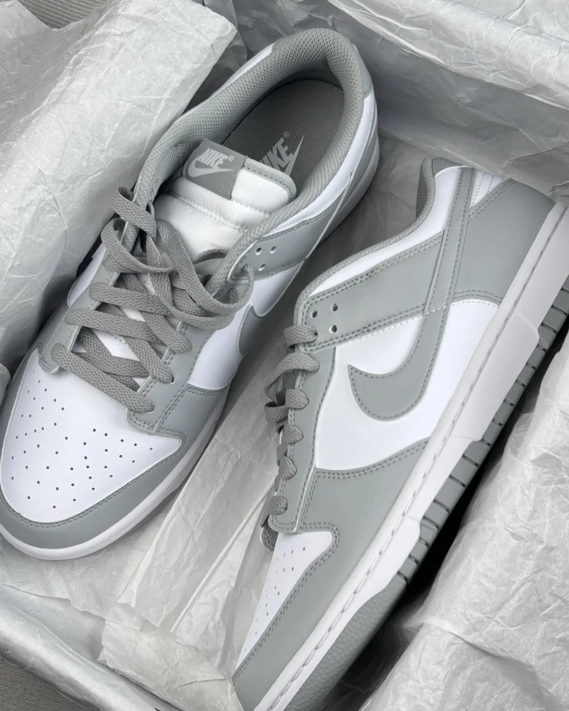 <更新起來!!!>NIKE DUNK LOW 灰白 男女款 百搭 情侶款(FB9109-123/HF5441-105)