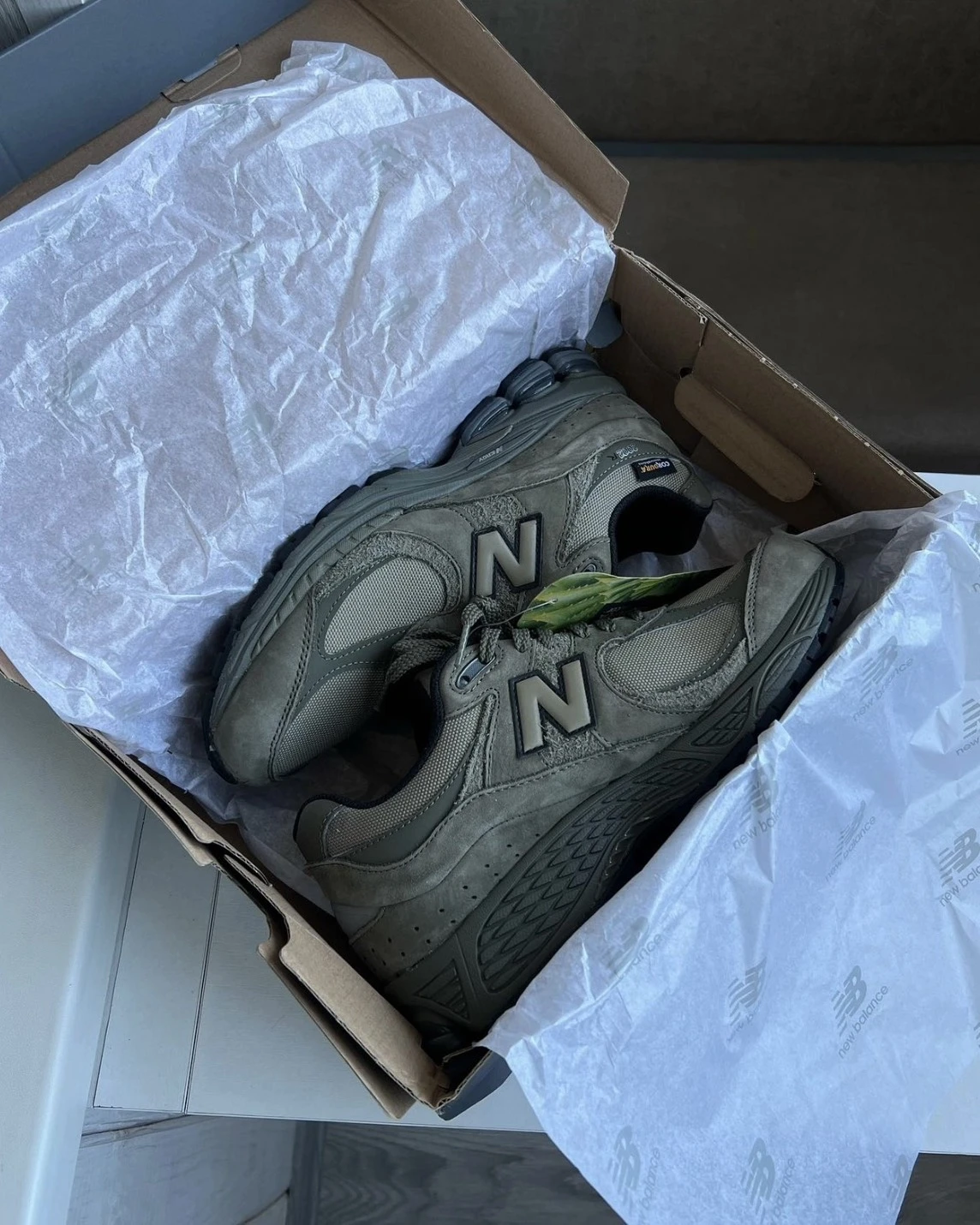 <🔥超殺折扣>NEW BALANCE CORDURA 抗撕裂 灰綠M2002RPK