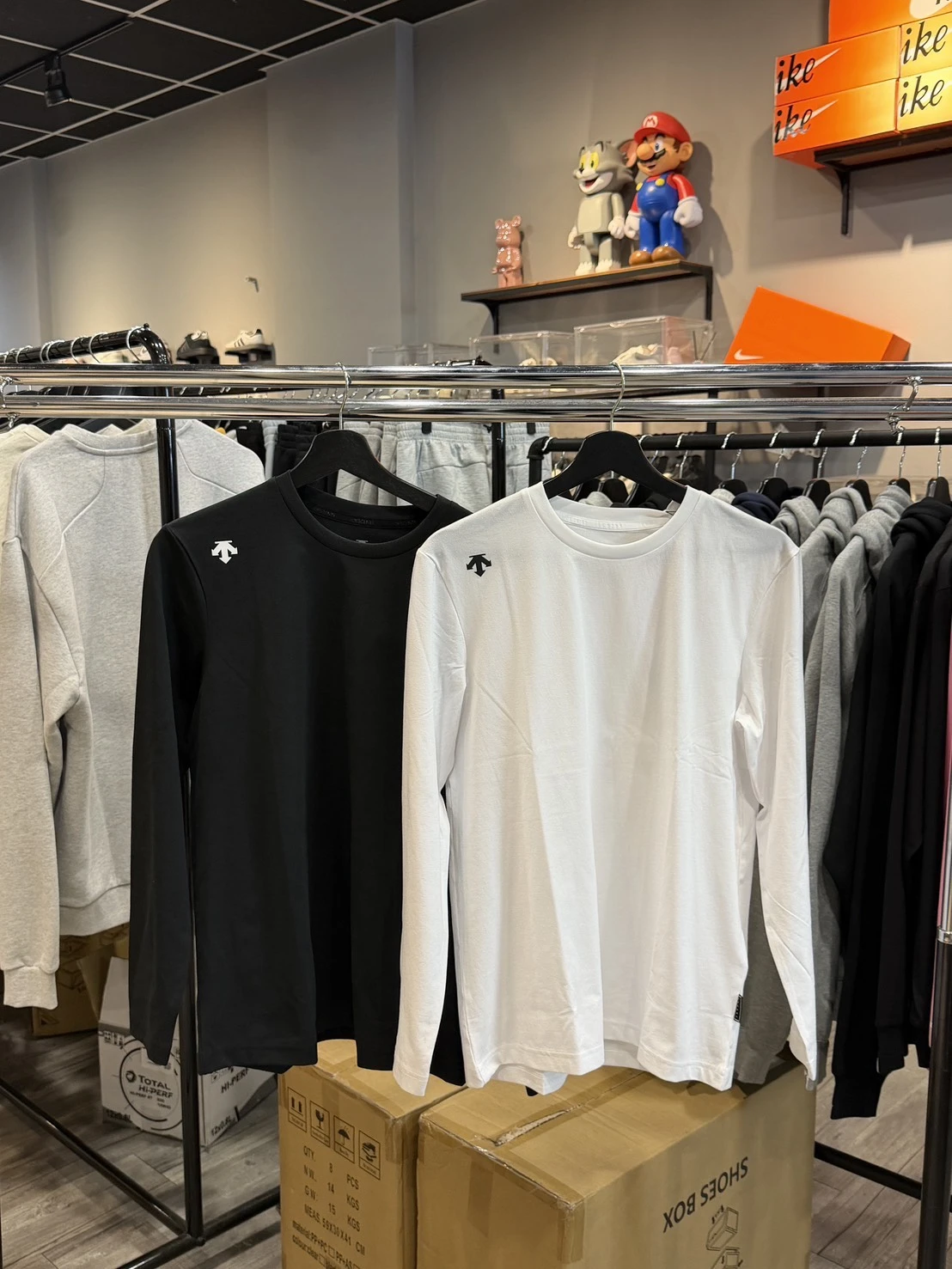 <26年新款>DESCENTE 迪桑特 純色徽標LOGO 薄長袖 三色可選(SR123UTL11)