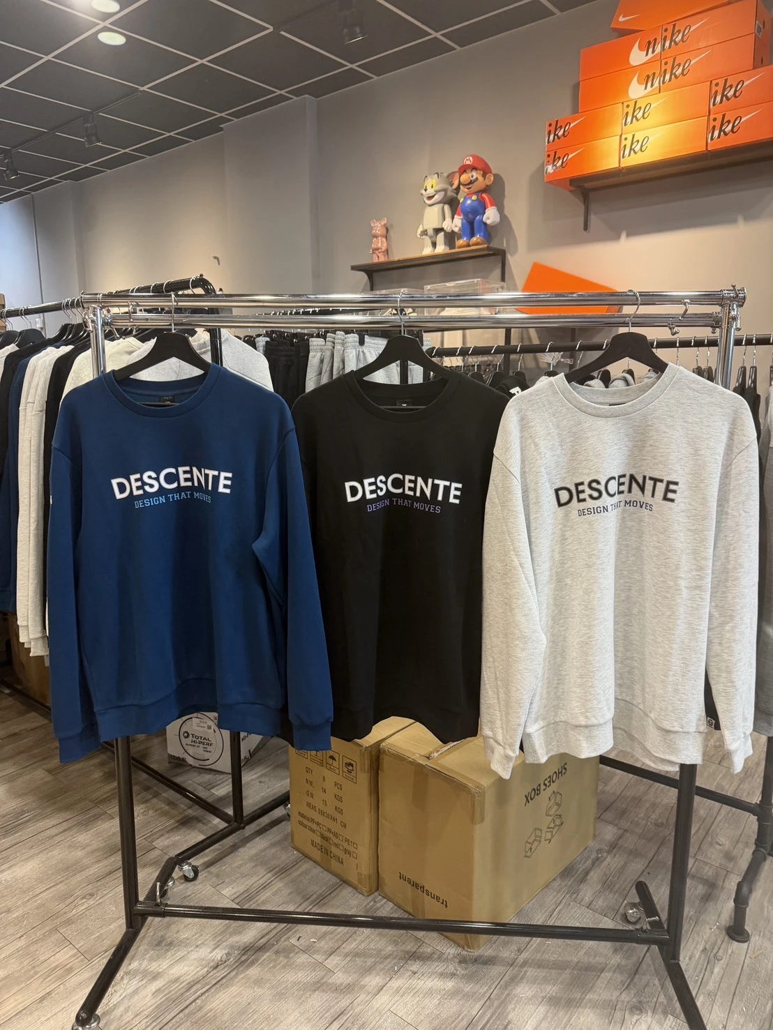 <26年新款>DESCENTE 迪桑特 文字LOGO 韓國線 大學T 三色可選(UHT12)
