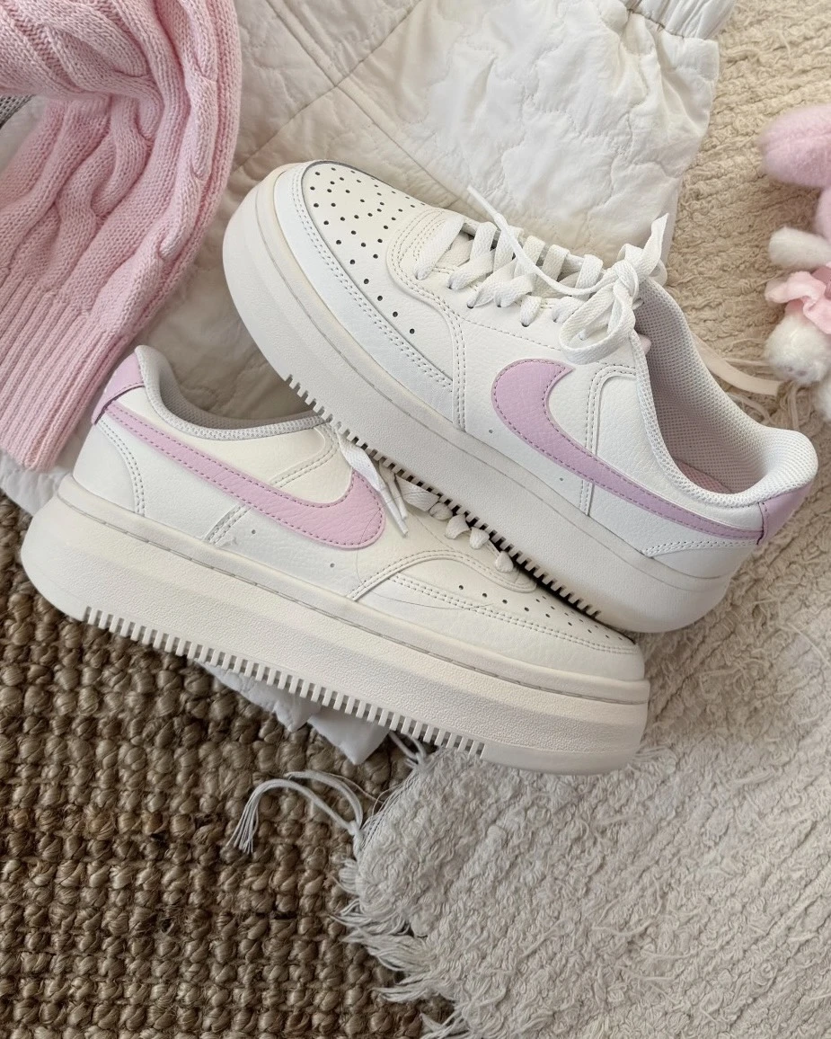 <粉嘟嘟>Nike Court Vision Alta 奶油櫻花粉 淡粉 女鞋(IB4480-133)