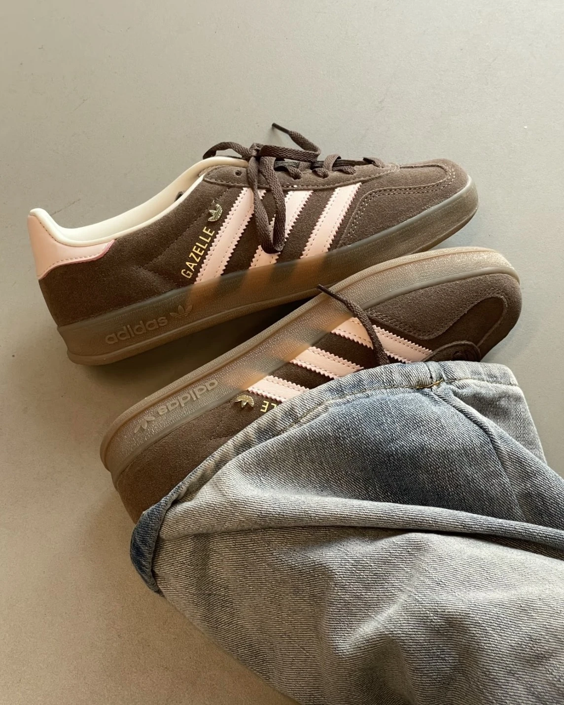 ADIDAS GAZELLE INDOOR 草莓可可 美拉德 麂皮棕 焦糖底(JR2431)