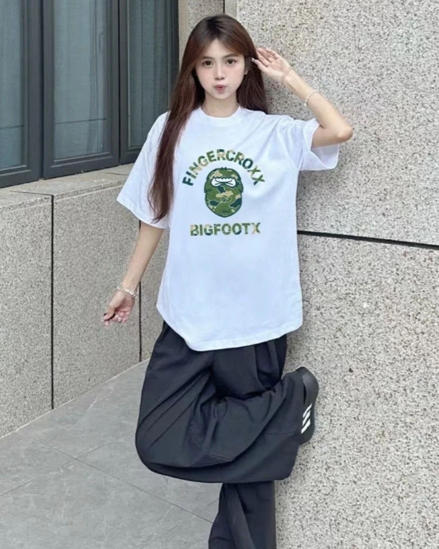 Fingercroxx 香港i.t潮流 FGXX猿人 美式嘻哈漸變字母 短T(三色可選)