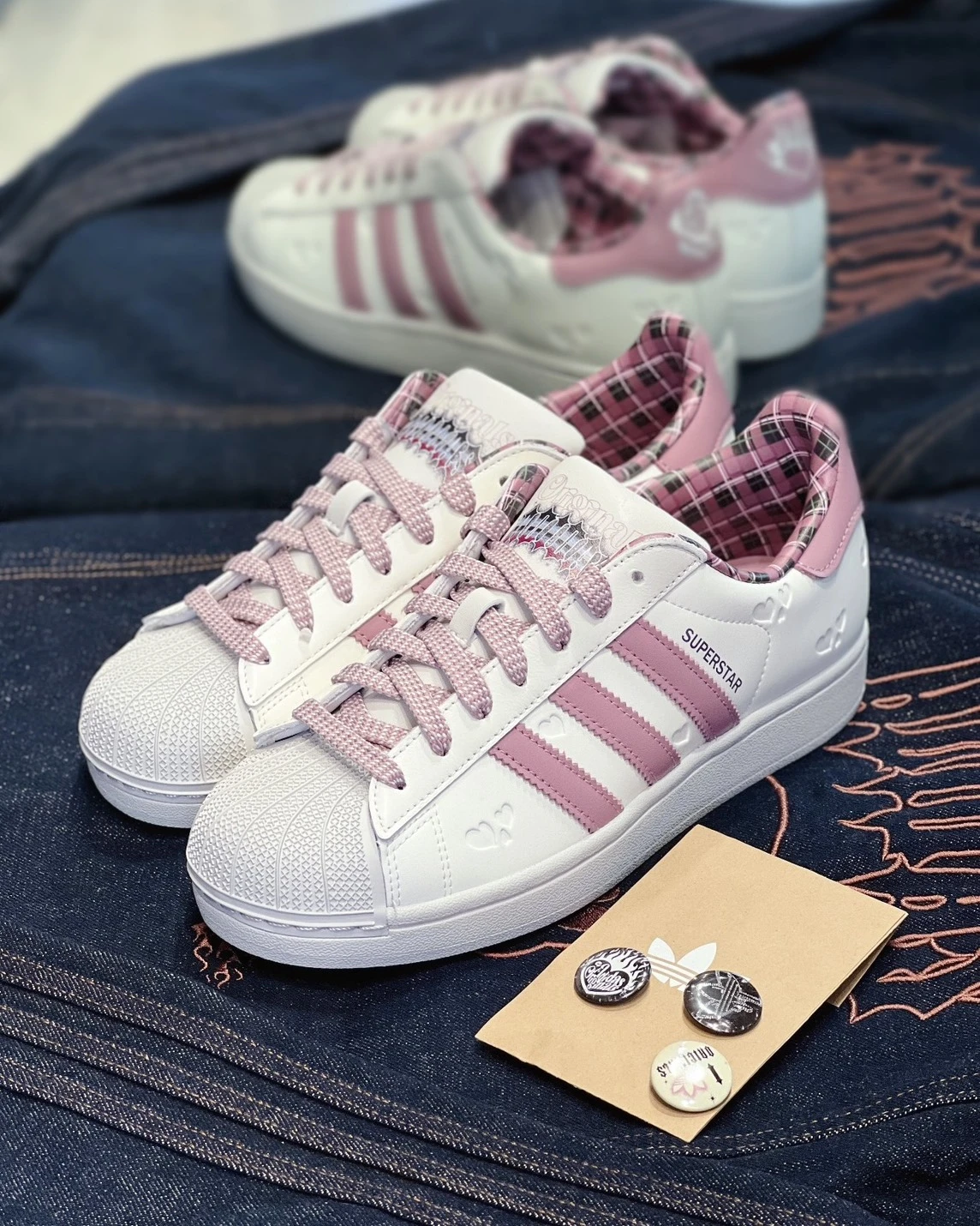 Adidas Originals Superstar II 情人節限定 美樂蒂 粉白 愛心(KZ7157)