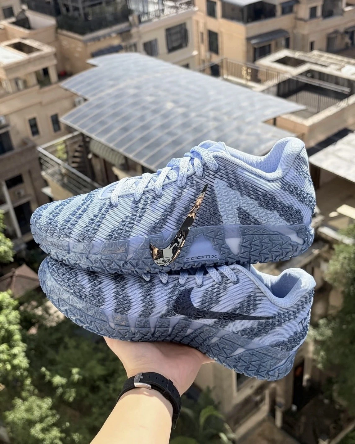 NIKE JA3 "Cobalt Bliss" 冰藍 鏡面 籃球鞋 莫蘭特 實戰籃球鞋(HF2794-400)