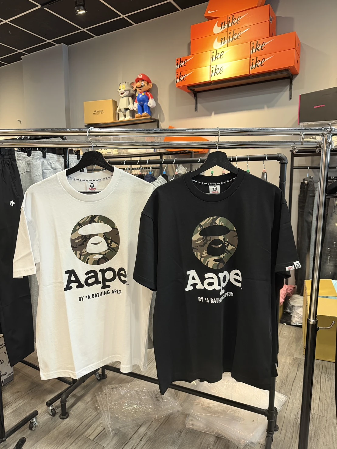 AAPE 26SS春夏款 迷彩圓標印花短袖 兩色可選 (1640XXQ)