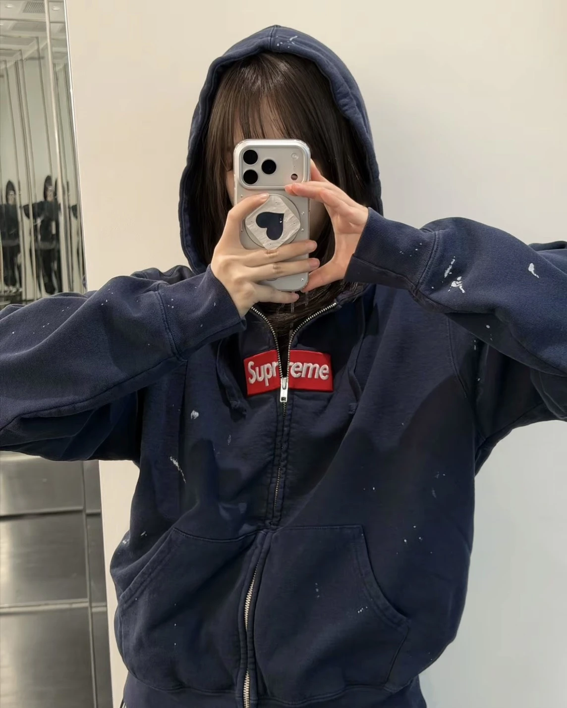 Supreme x MM6 聯名款 SS26 BOX LOGO 潑墨 外套(三色可選)