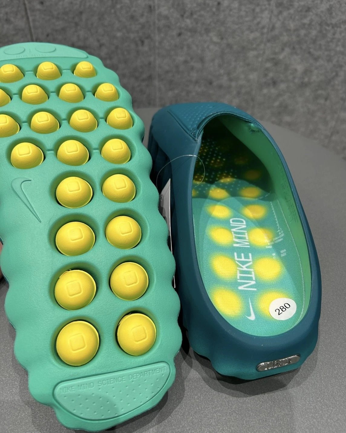 NIKE MIND 001 穆勒鞋 賽前鞋 黑科技 水晶綠 男款(HQ4307-301)