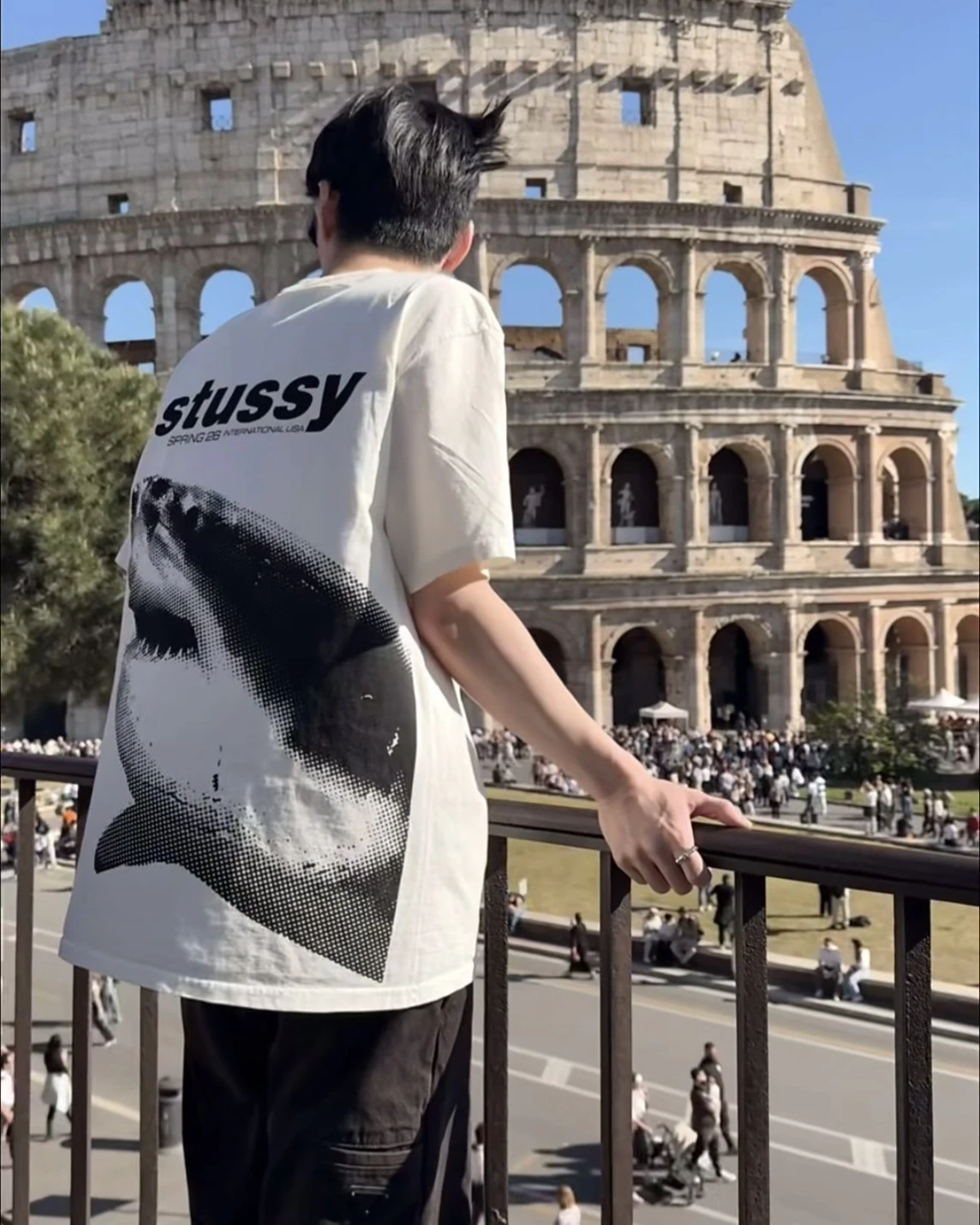 Stussy 26SS SHARK TEE 鯊魚 短T