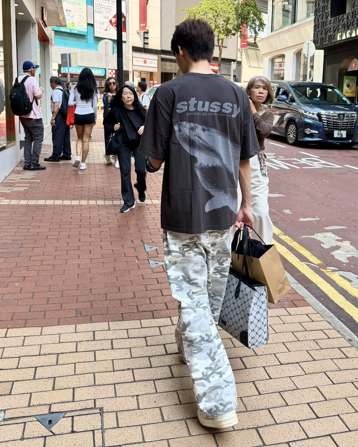 Stussy 26SS SHARK TEE 鯊魚 短T