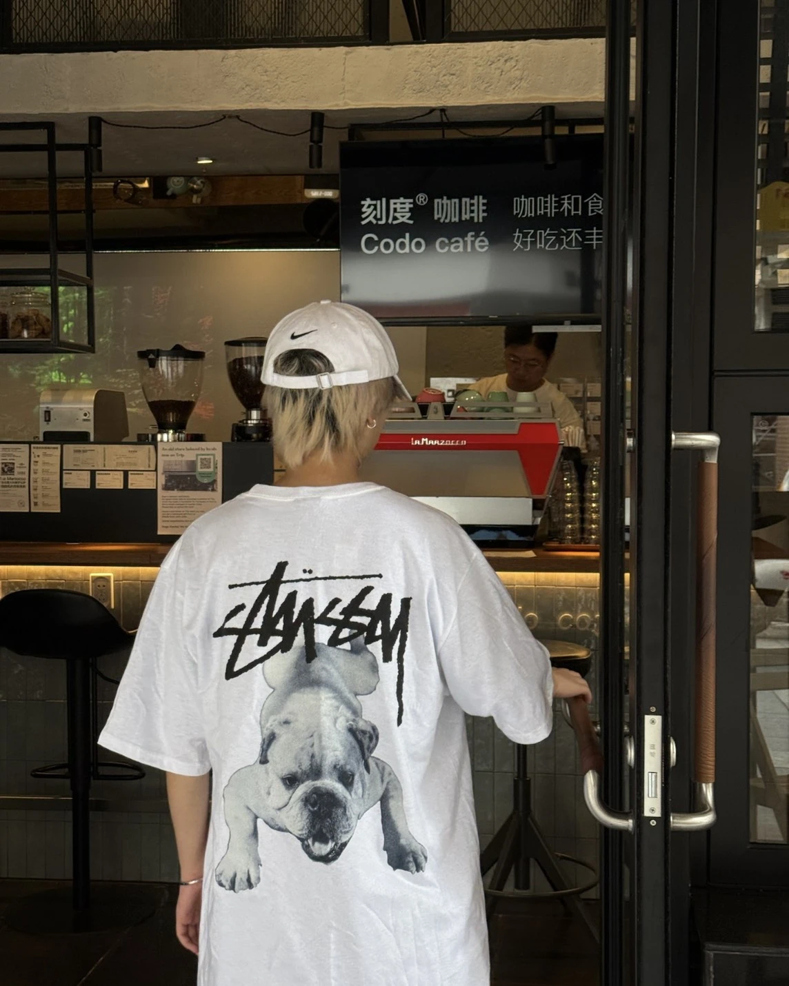 Stussy Stock Dog Tee 法國鬥牛犬 短T