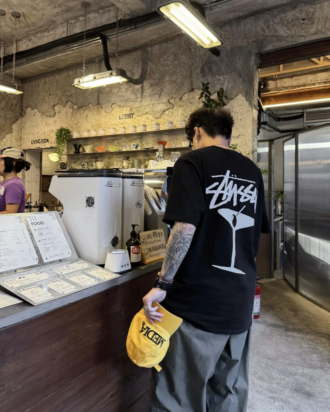 Stussy Martini 馬丁尼 LOGO 短T